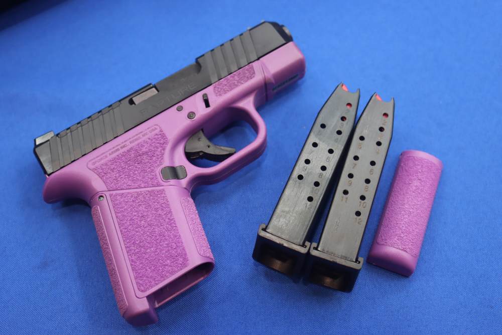 Gforce Arms Model GF9 RAPTURE Pistol 9MM PURPLE 2-TONE 12rd Mags NEW SA 9 -img-22