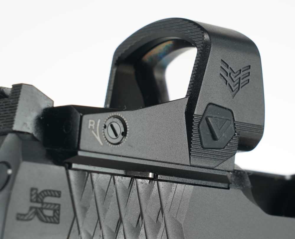 Jacob Grey Hex Black over Green 9mm with bag 1 mag and Swampfox optic-img-19