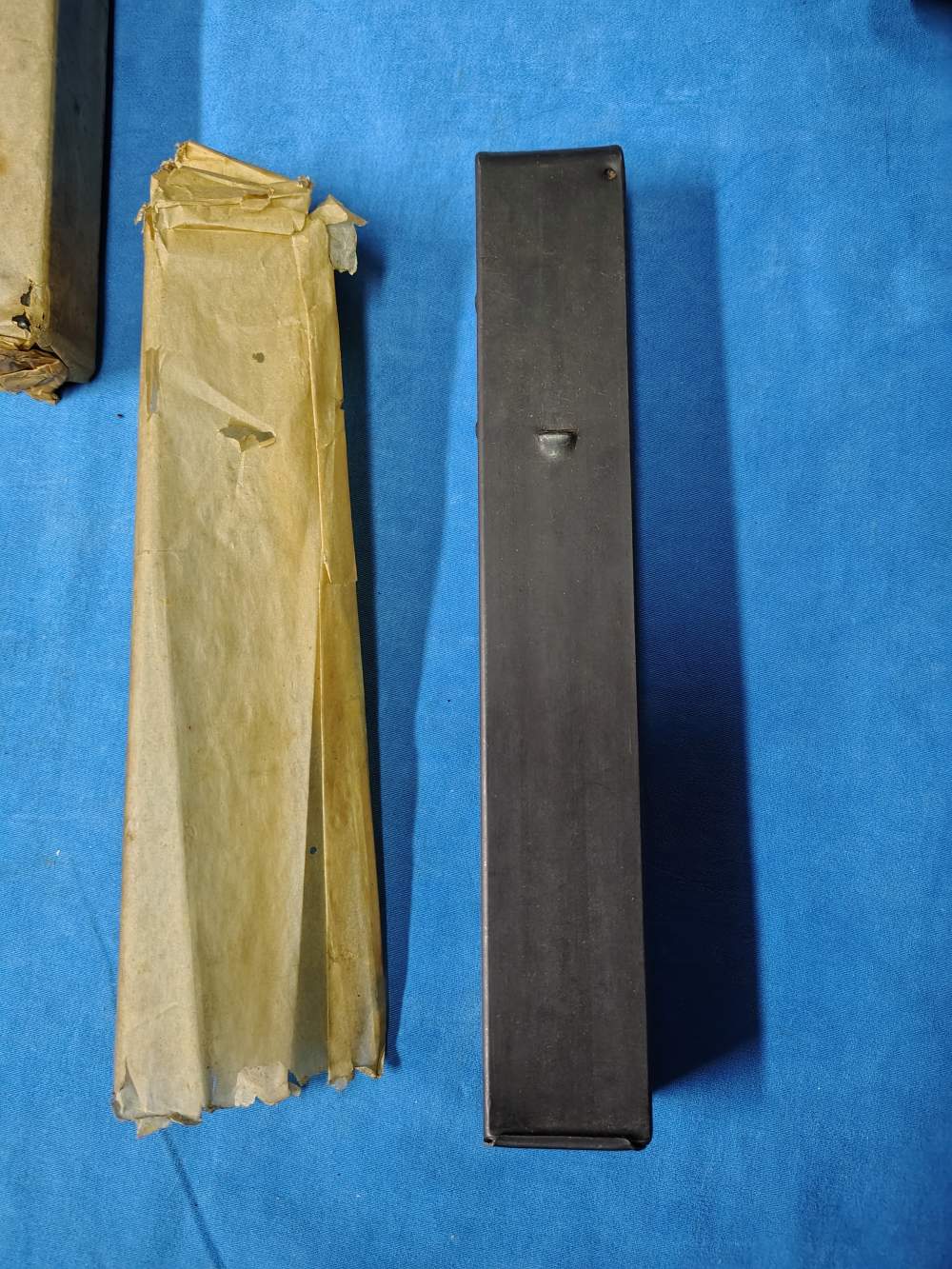 8 NOS Ingram Model 6 M6 30 Rd smg magazine magazines w Carrier Case-img-4