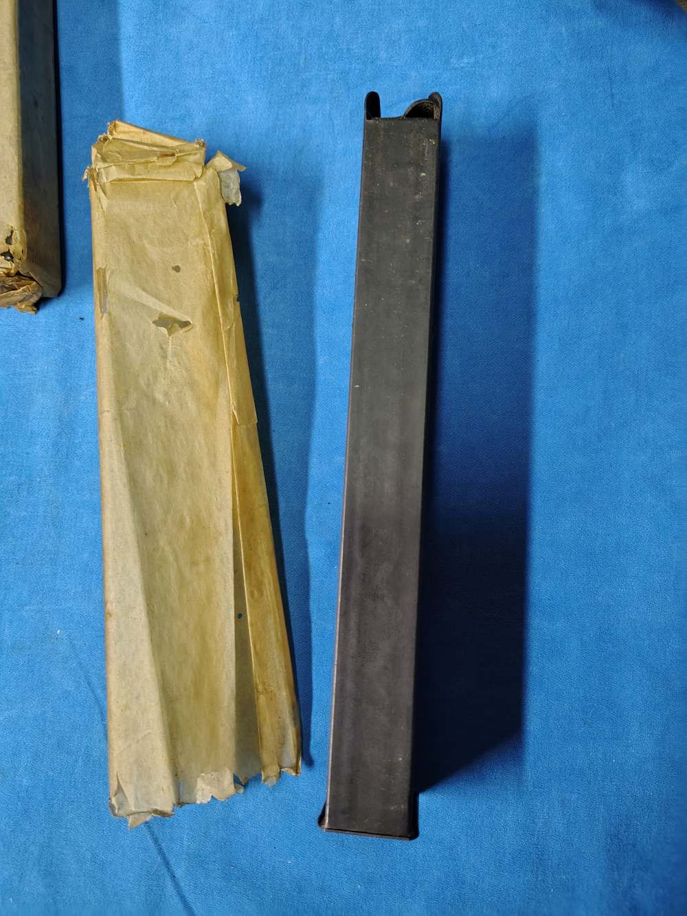 8 NOS Ingram Model 6 M6 30 Rd smg magazine magazines w Carrier Case-img-5