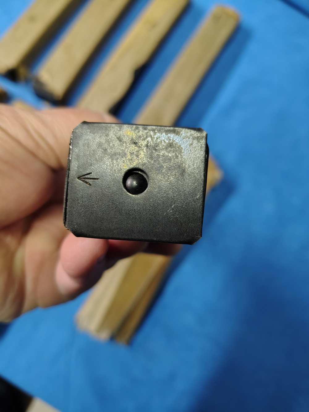 8 NOS Ingram Model 6 M6 30 Rd smg magazine magazines w Carrier Case-img-6