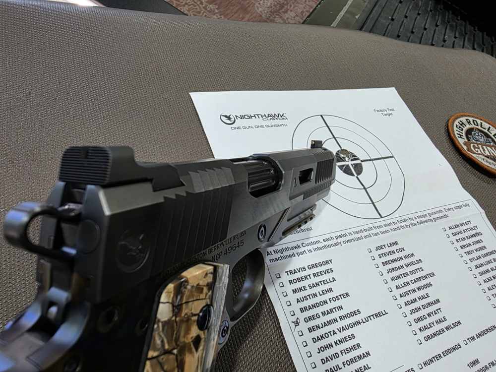 Nighthawk Custom VIP Agent 2 5" 45ACP Turnbull Polish w/Mammoth Tusk Grips-img-4