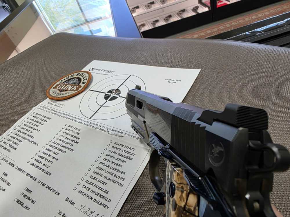 Nighthawk Custom VIP Agent 2 5" 45ACP Turnbull Polish w/Mammoth Tusk Grips-img-5