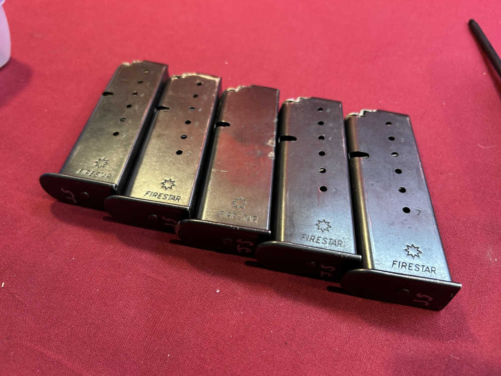 Star M43 Firestar 9mm, Interarms Import 1995-1997 excellent 5 mags in box-img-9