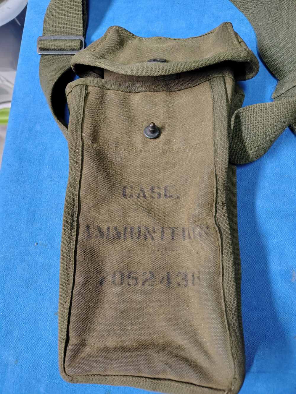 1 m3 m3a1 Grease smg Gun Clip Case D-90242 & 2 Ammunition Cases 7052438-img-1