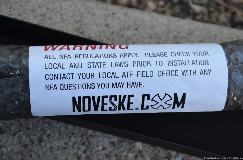 Noveske 10.5" SS 300BO AR15 Pistol or SBR barrel 300 AAC Blackout -img-4