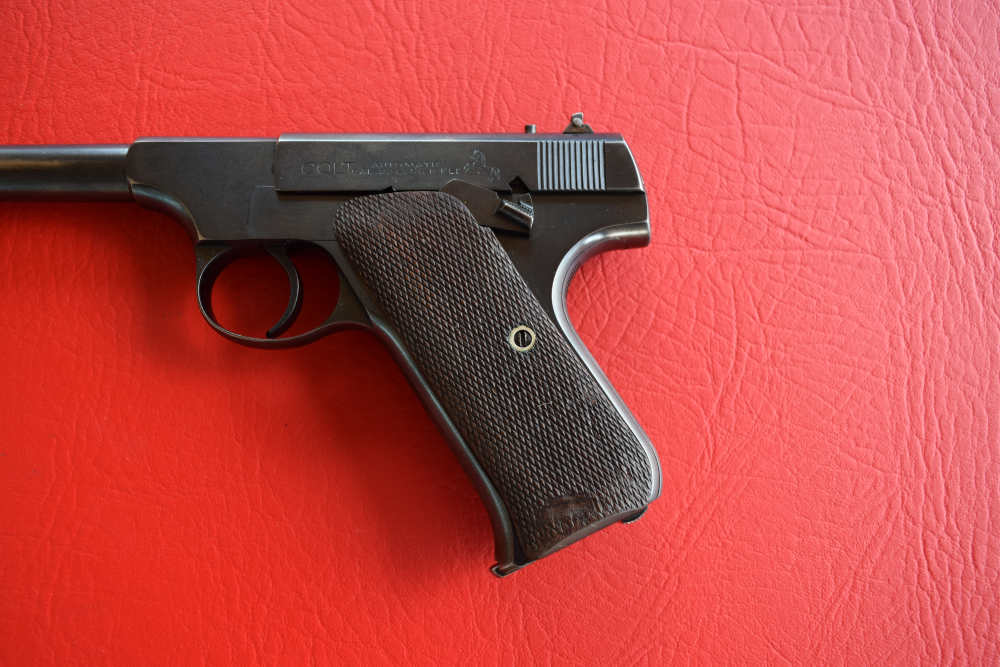 COLT PRE-WOODSMAN 22LR MANUFACTURED LATE 1919-img-1