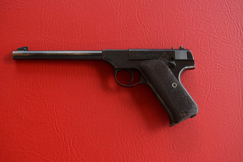 COLT PRE-WOODSMAN 22LR MANUFACTURED LATE 1919-img-0