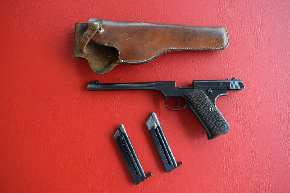 COLT PRE-WOODSMAN 22LR MANUFACTURED LATE 1919-img-9