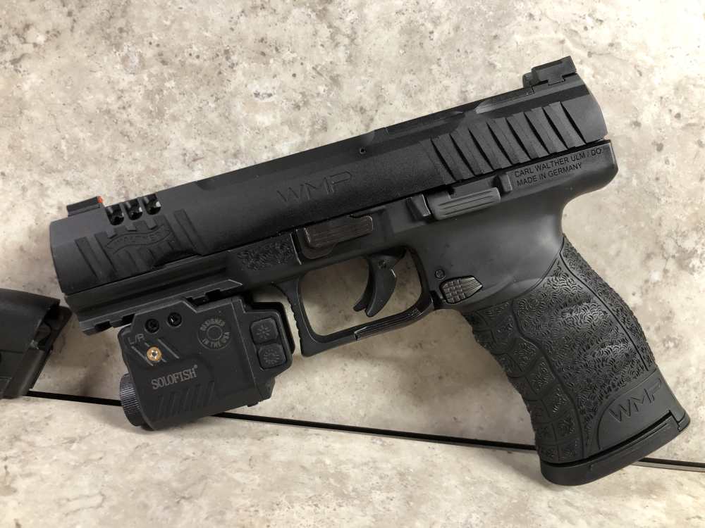 Walther WMP .22 WMR Ported-Slide Semi-Auto Pistol-img-1