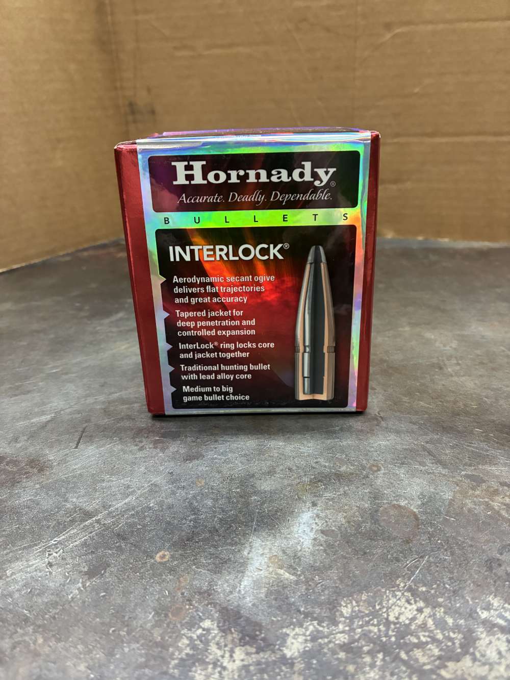 Hornady Interlock bullets 30 CAL 180 gr .308-img-1