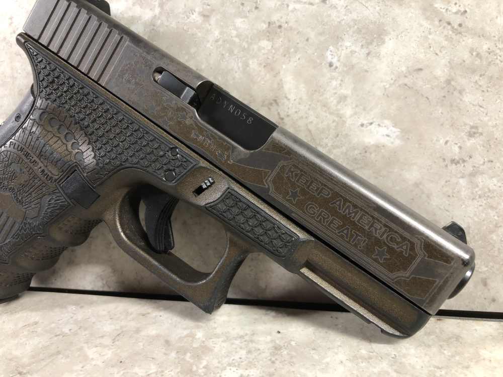Glock G19 Gen4 "Trump" Edition 9mm Pistol-img-4