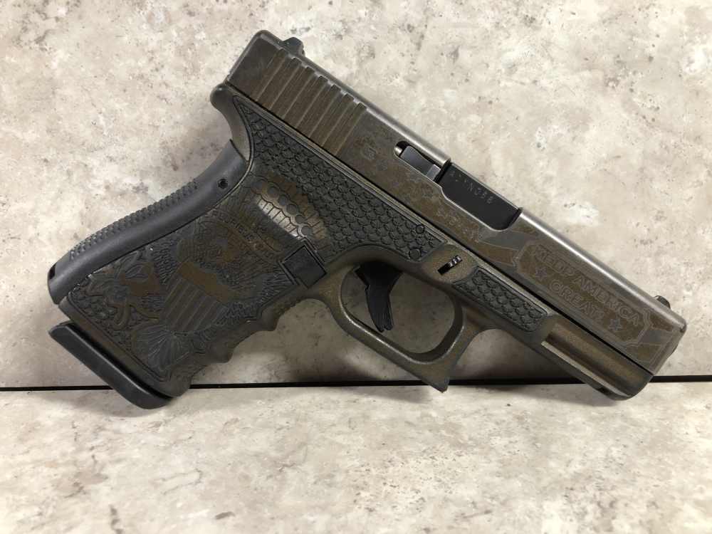 Glock G19 Gen4 "Trump" Edition 9mm Pistol-img-3
