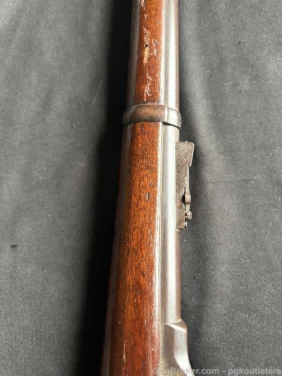 IDENTIFIED NEW JERSEY MARKED U.S. SPRINGFIELD MODEL 1873 TRAPDOOR RIFLE. -img-40