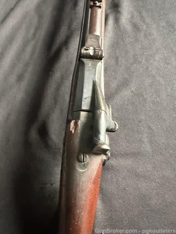 IDENTIFIED NEW JERSEY MARKED U.S. SPRINGFIELD MODEL 1873 TRAPDOOR RIFLE. -img-15