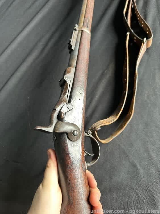 MASSACHUSETTS MARKED SPRINGFIELD MODEL 1884 TRAPDOOR RIFLE.  -img-27