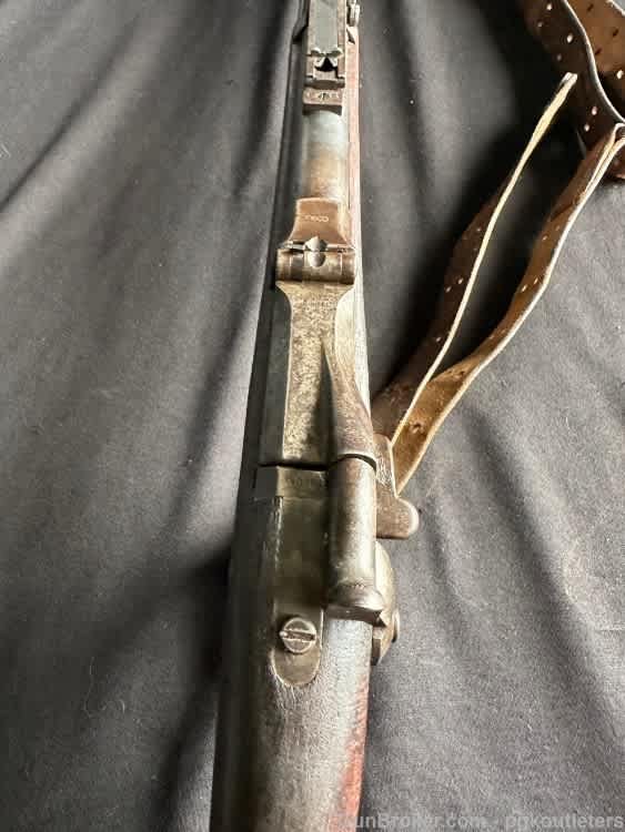 MASSACHUSETTS MARKED SPRINGFIELD MODEL 1884 TRAPDOOR RIFLE.  -img-10