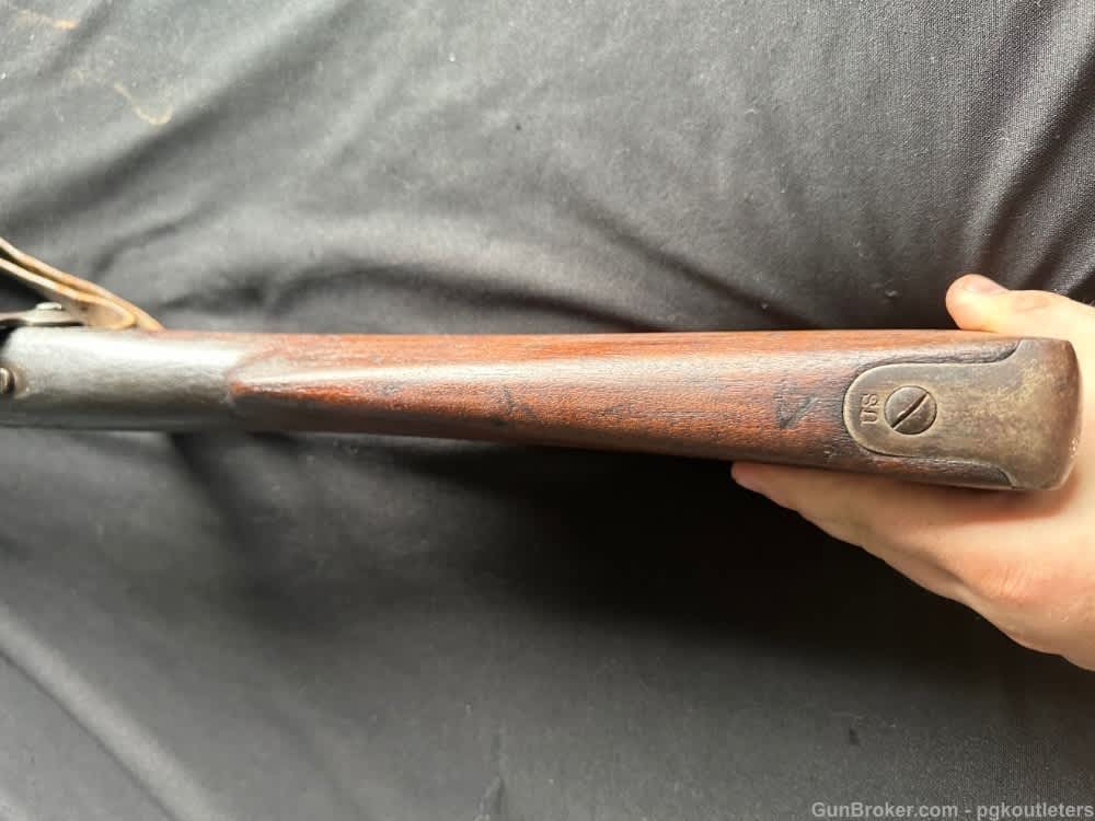 MASSACHUSETTS MARKED SPRINGFIELD MODEL 1884 TRAPDOOR RIFLE.  -img-3