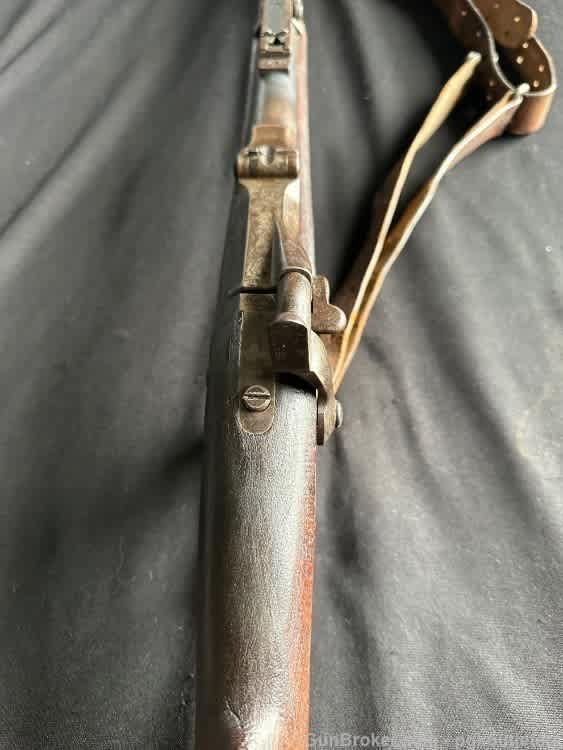 MASSACHUSETTS MARKED SPRINGFIELD MODEL 1884 TRAPDOOR RIFLE.  -img-4