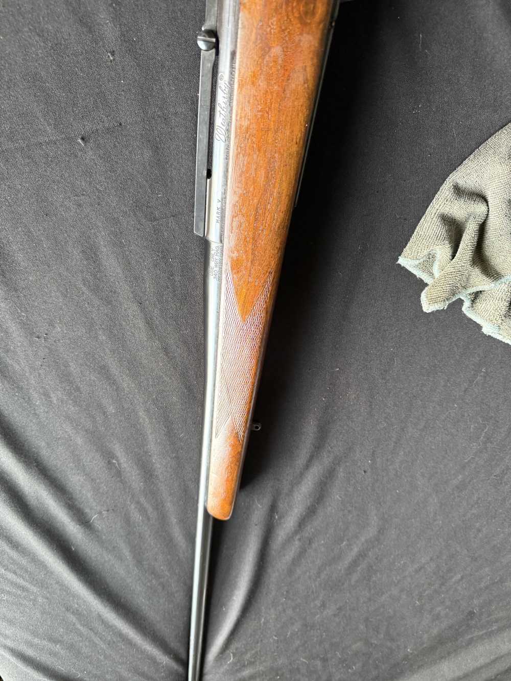 Excellent Weatherby Mark V Bolt Action Rifle 340 Wby Mag -img-20