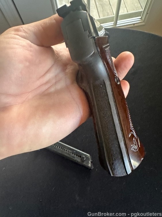 1955 - HI-STANDARD 101 OLYMPIC .22 SHORT SEMI-AUTOMATIC PISTOL.-img-14