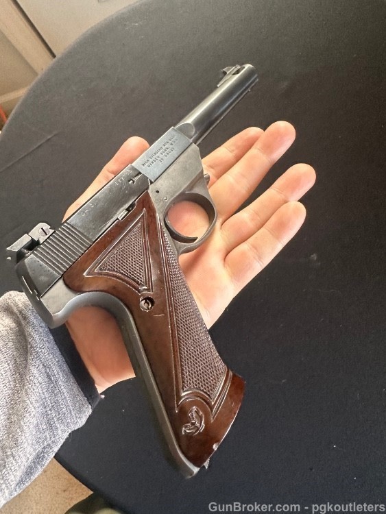 1955 - HI-STANDARD 101 OLYMPIC .22 SHORT SEMI-AUTOMATIC PISTOL.-img-21