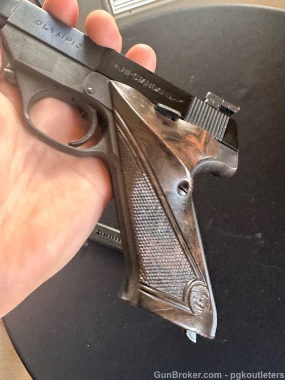 1955 - HI-STANDARD 101 OLYMPIC .22 SHORT SEMI-AUTOMATIC PISTOL.-img-19