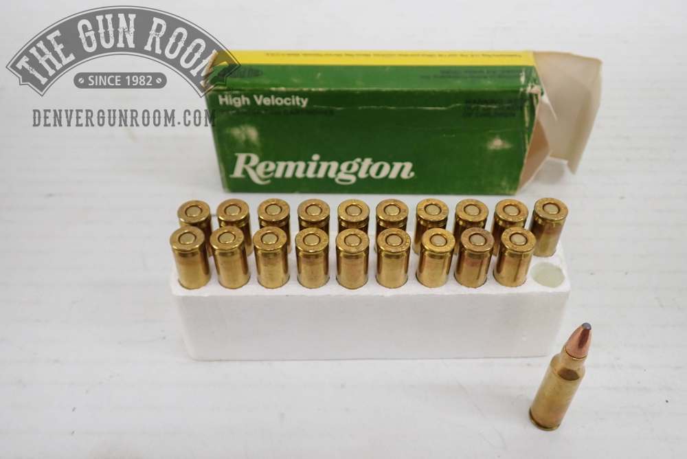 221 Remington Fireball with 50 grain pointed soft point bullets-img-1