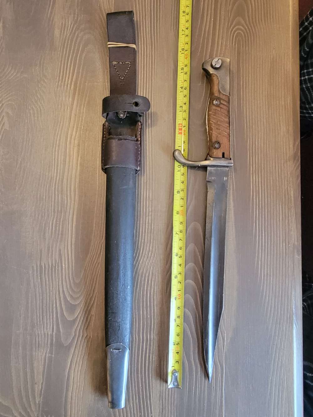 UNIQUE Modified WWI German K98 Bayonet/Fighting Knife -img-6