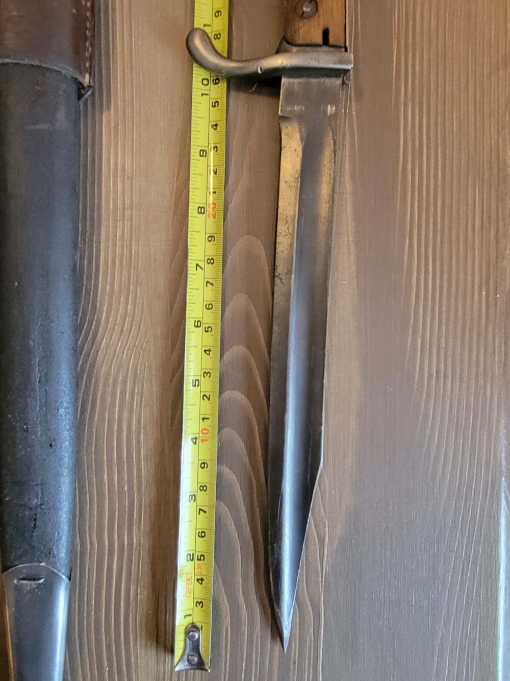 UNIQUE Modified WWI German K98 Bayonet/Fighting Knife -img-8