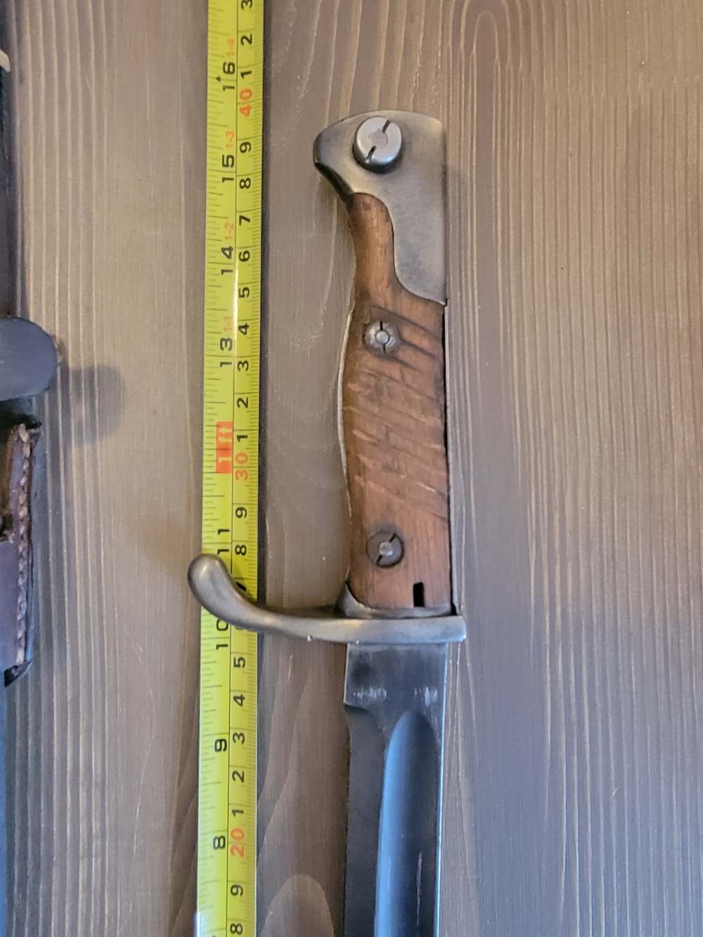 UNIQUE Modified WWI German K98 Bayonet/Fighting Knife -img-7