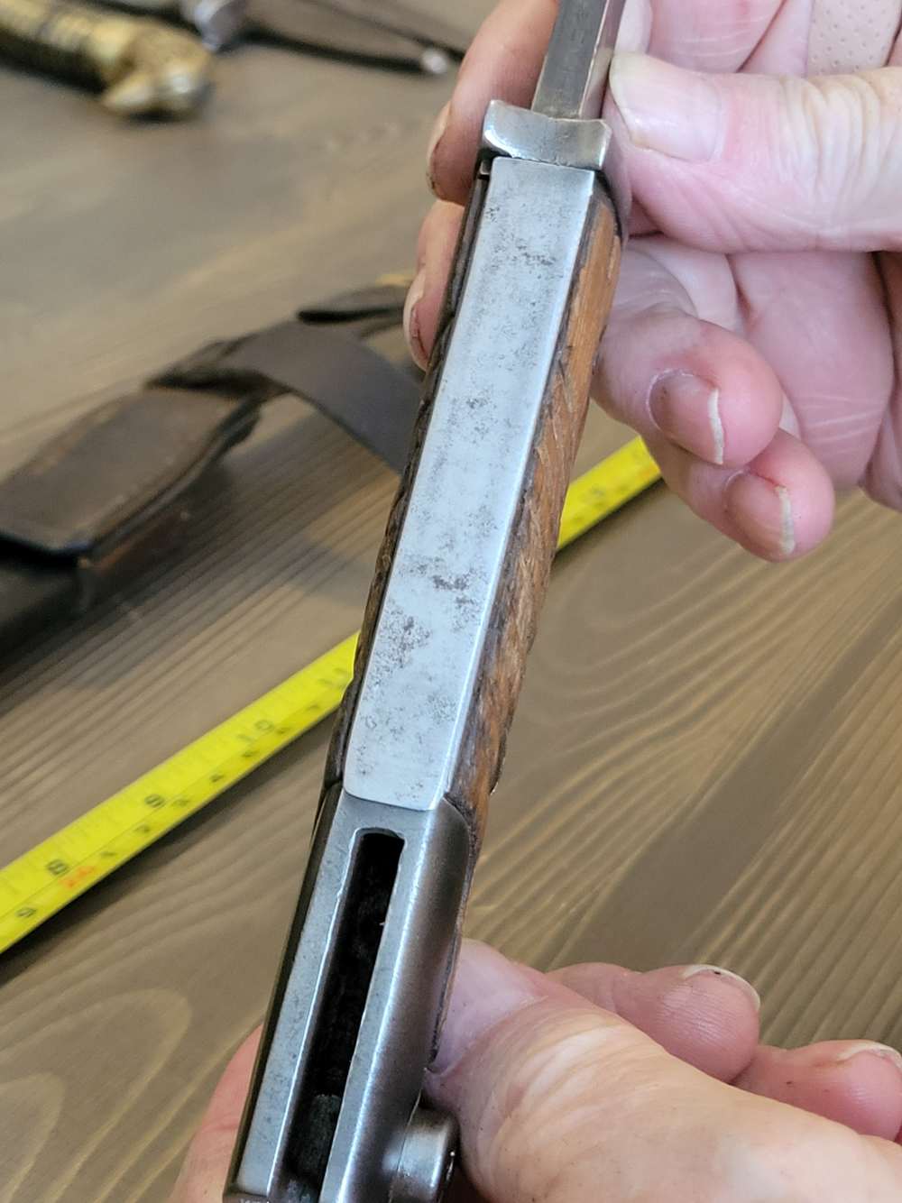 UNIQUE Modified WWI German K98 Bayonet/Fighting Knife -img-14