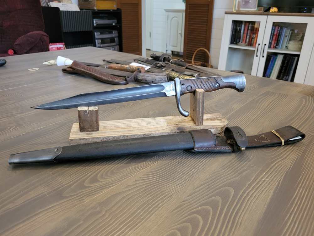 UNIQUE Modified WWI German K98 Bayonet/Fighting Knife -img-1