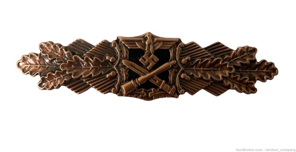 WWII German Close Combat Bar - Bronze-img-0