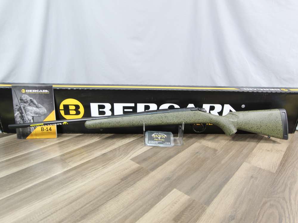 NIB Bergara B-14 Hunter Bolt Action Rifle .308 Win 22" 4+1 Green B14S101C-img-1