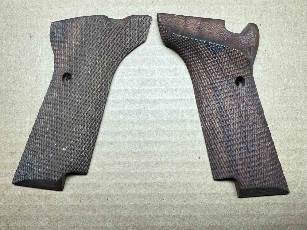 High Standard Pistol Grips - Military Frame - No Screws Included.-img-0