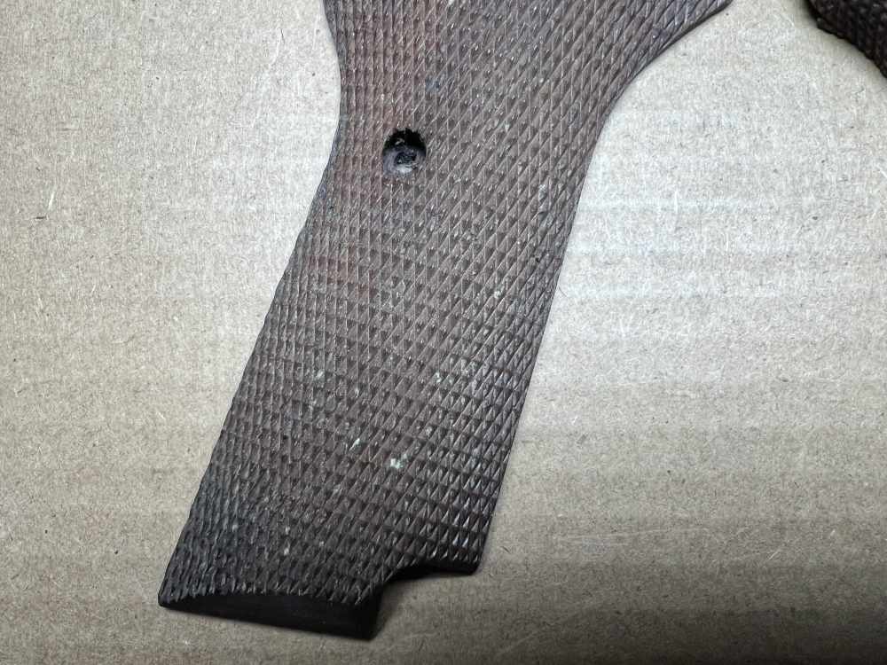 High Standard Pistol Grips - Military Frame - No Screws Included.-img-2