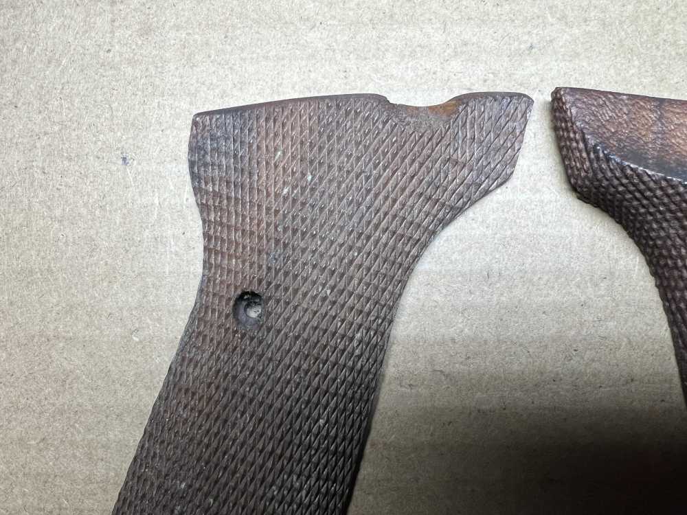 High Standard Pistol Grips - Military Frame - No Screws Included.-img-1