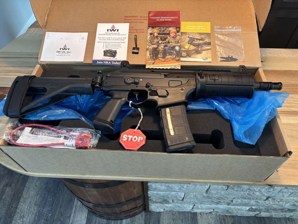 IWI Galil Ace GEN 1 5.56 Nato semi automatic PISTOL 8.3" COLLECTOR nib 556-img-0