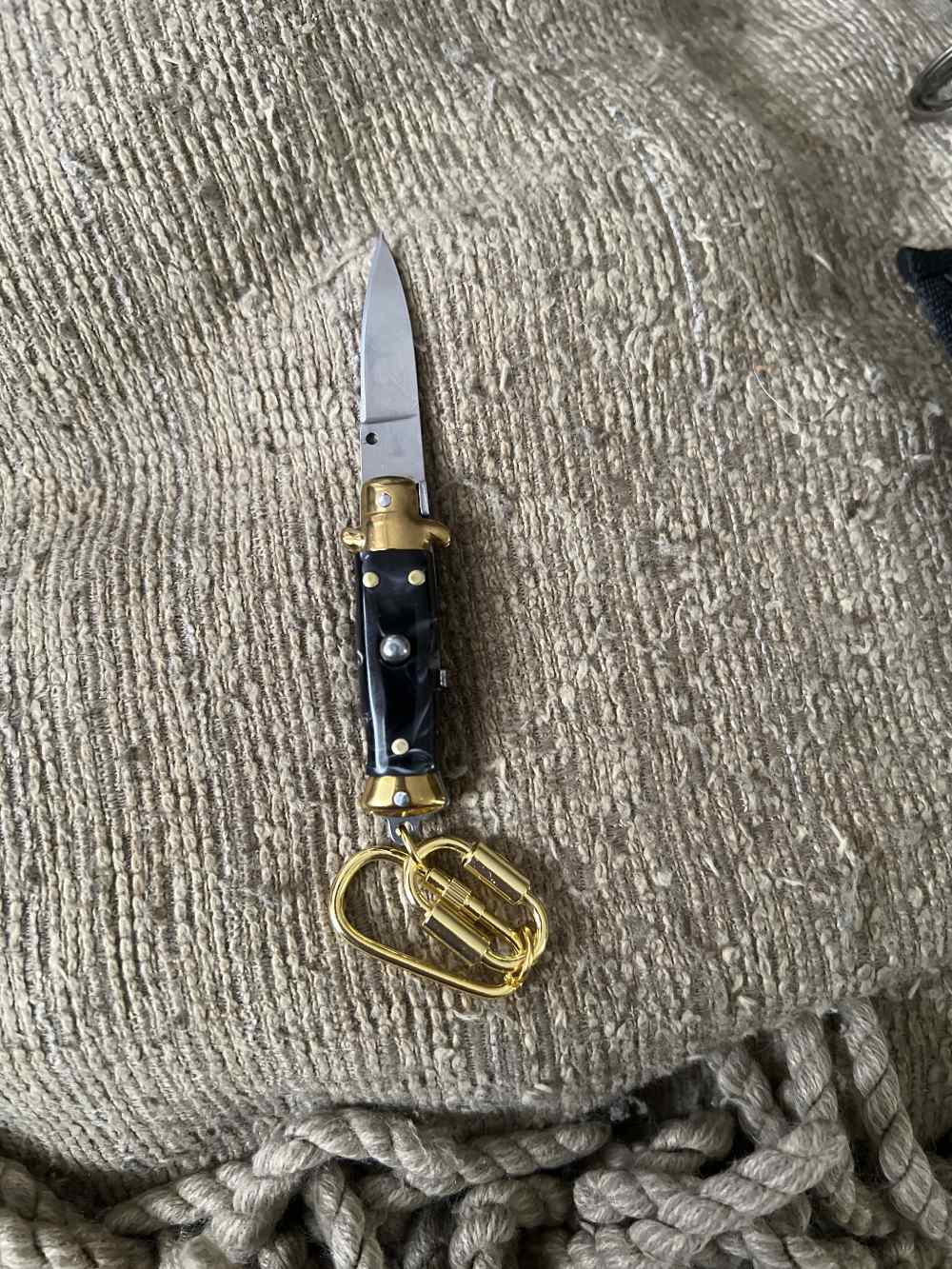 Switchblade Keychain W/Lock-img-1