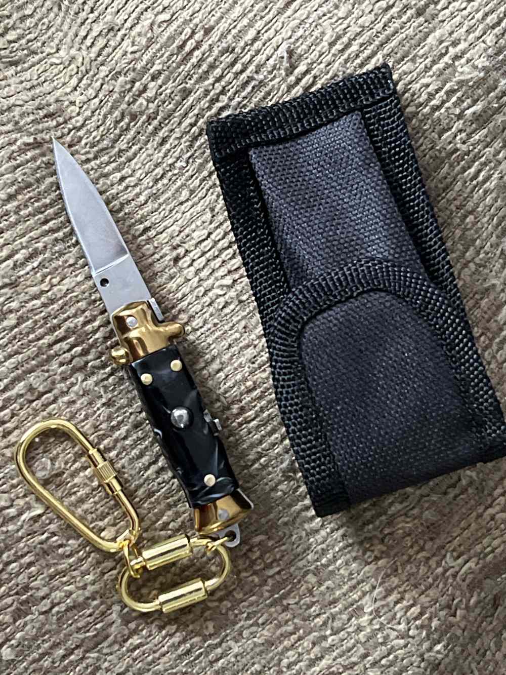 Switchblade Keychain W/Lock-img-0