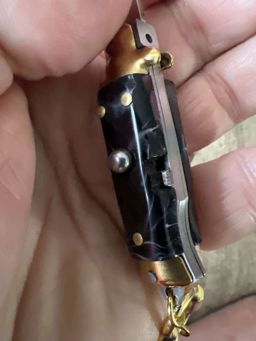 Switchblade Keychain W/Lock-img-4