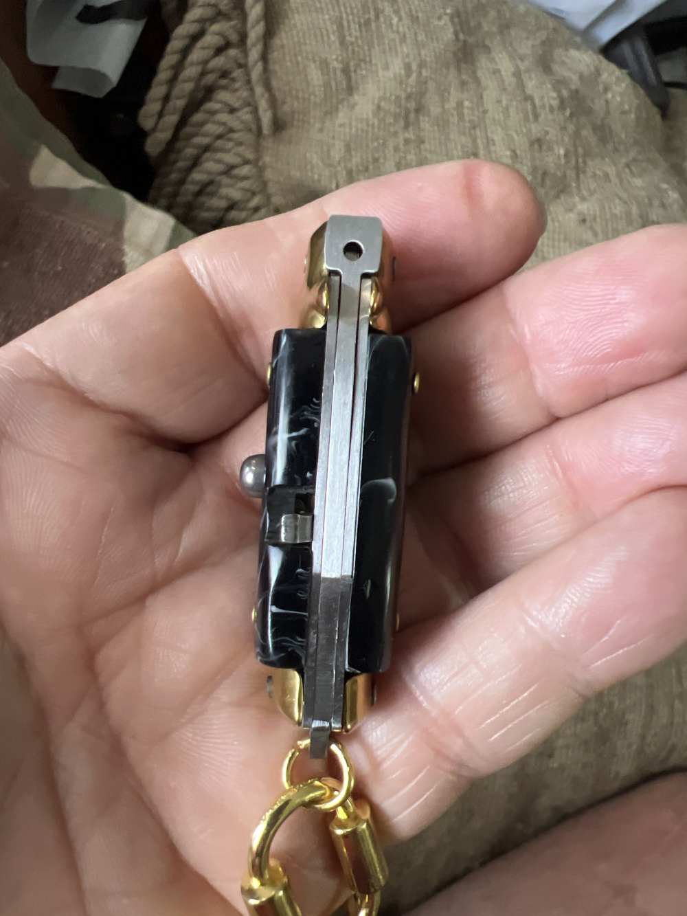 Switchblade Keychain W/Lock-img-6