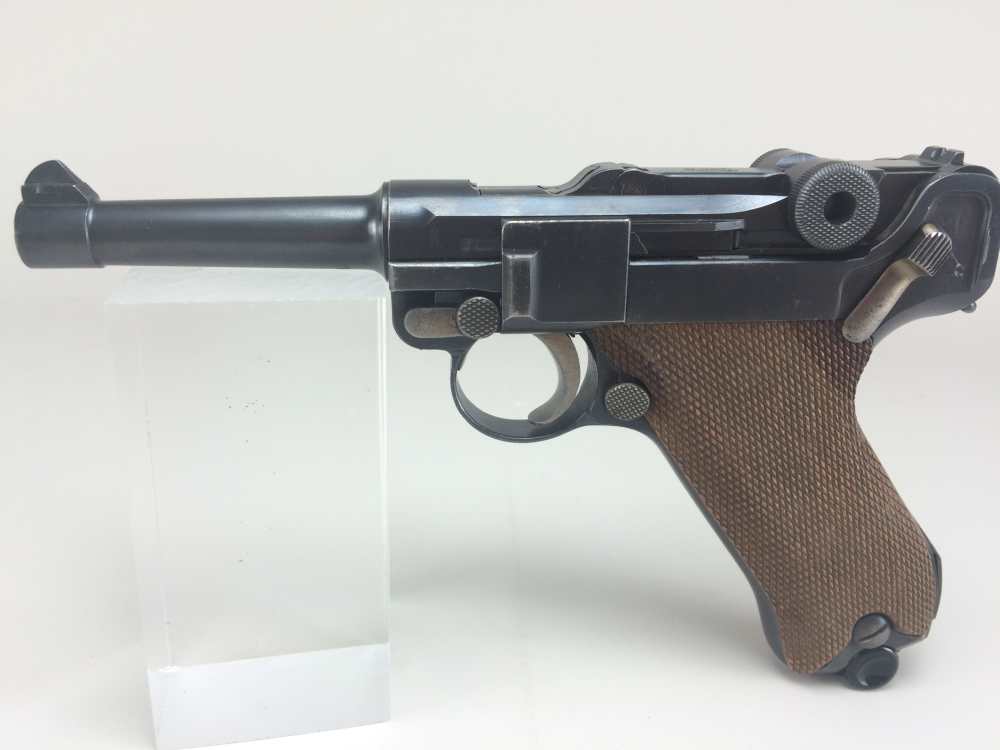 1917 WW1 Luger P08 7.65 Parabellum/30 Luger 4" Barrel 2 Mags-img-0
