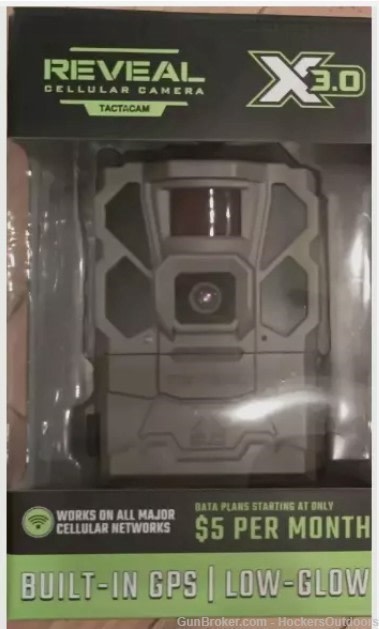New in Box Tactacam Reveal X 3.0 Cellular Trail Camera RV-TC-XGEN3-img-0