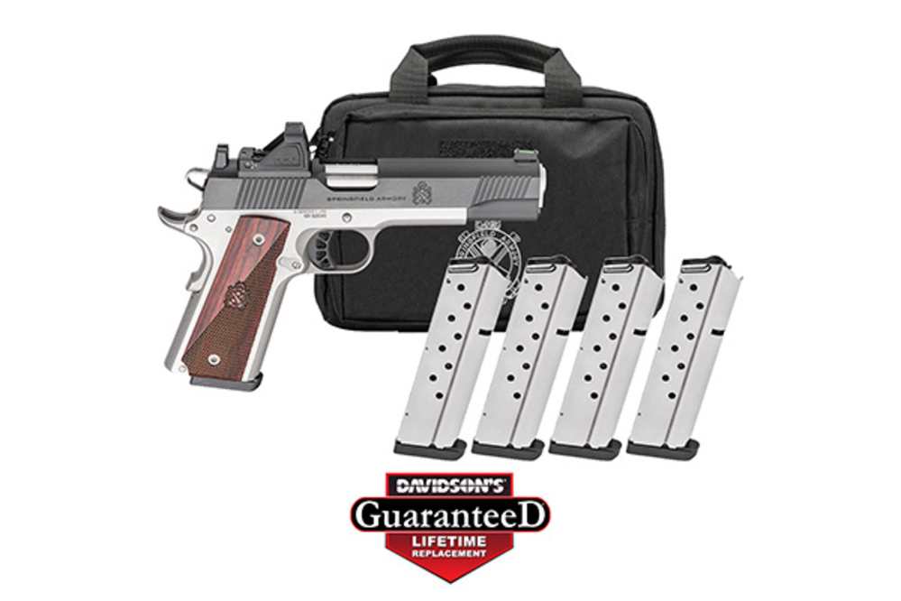 Springfield Armory 1911 RONIN BUNDLE .45ACP 8+1 2-TONE PISTOL, NIB, 4-MAGS-img-0