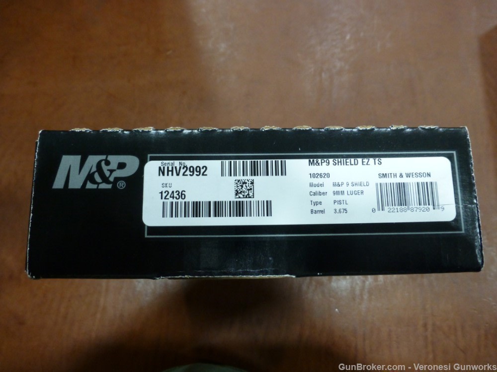NIB S&W M&P9 Shield EZ TS Thumb Safety 9mm 12436 EZ Racking Slide Fast Ship-img-7