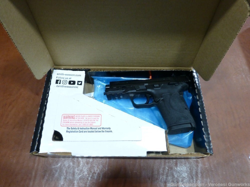 NIB S&W M&P9 Shield EZ TS Thumb Safety 9mm 12436 EZ Racking Slide Fast Ship-img-0