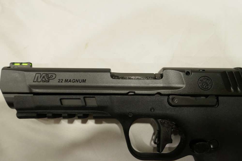 NIB S&W M&P 22 WMR Pistol 4.35" 2 Magazines Thumb Safety 13433-img-7