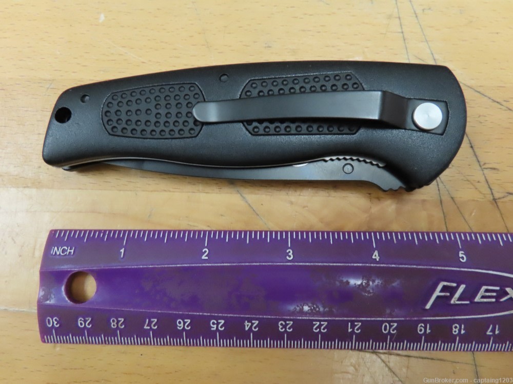 Smith & Wesson SWAT Liner Lock Folding Knife, 4" Tanto Blade-SW110- USA-img-9
